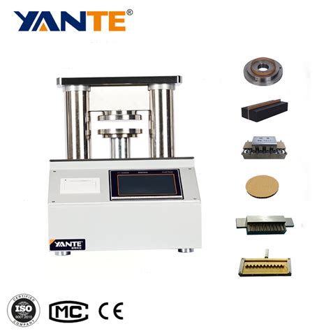 Sample cutter for CCT CMT importer|Flat crush of corrugating medium (CMT test) .